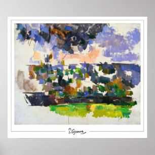 Poster d'art Paul Cézanne Zedign #682