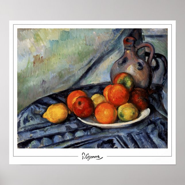 Poster d'art Paul Cézanne Zedign #71 (Devant)