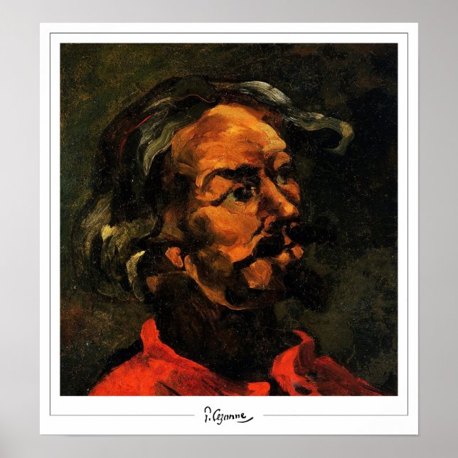 Poster d'art Paul Cézanne Zedign #729 (Devant)