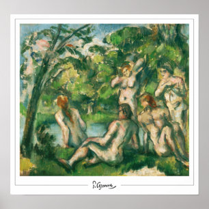 Poster d'art Paul Cézanne Zedign #99