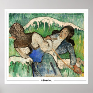 Poster d'art Paul Gauguin Zedign #154