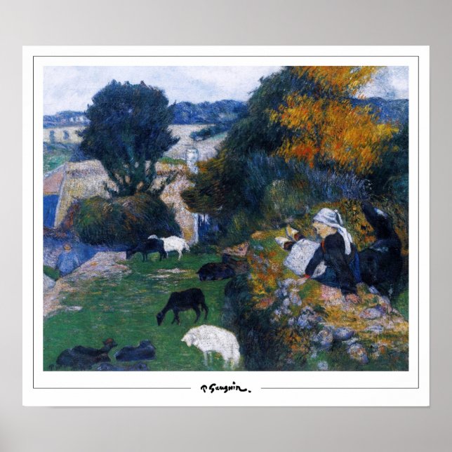 Poster d'art Paul Gauguin Zedign #26 (Devant)