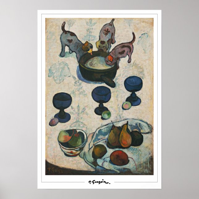 Poster d'art Paul Gauguin Zedign #262 (Devant)