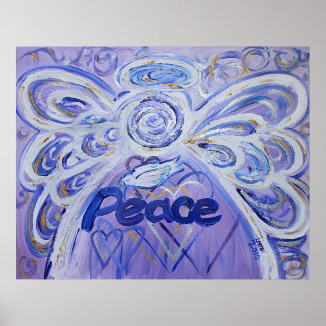Poster d'art Peace Angel Imprimer (Devant)