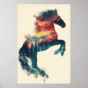 Poster d'art photographique de Cheval Lover