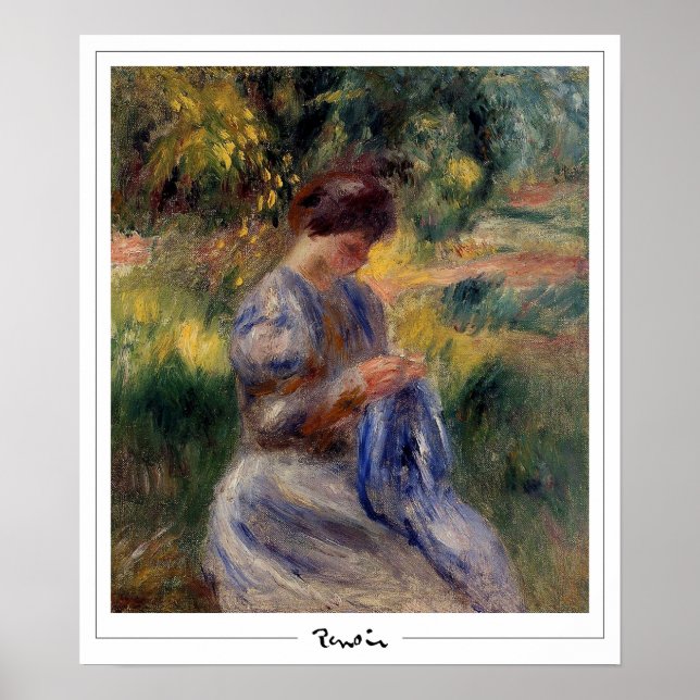 Poster d'art Pierre-Auguste Renoir Zedign #360-2 (Devant)