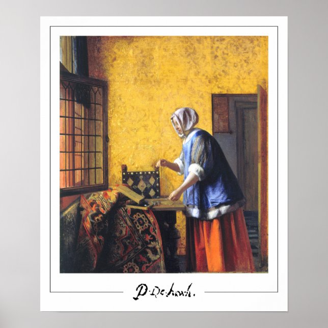 Poster d'art Pieter de Hooch Zedign #26 (Devant)