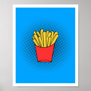 Poster d'Art Pop Fries