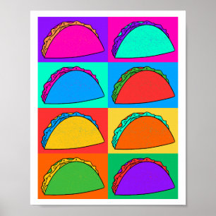 Poster d'Art Pop Taco