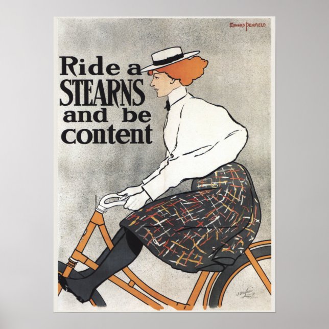 Poster d'art publicitaire pour la femme de vintage (Devant)