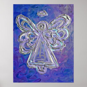 Poster d'art Purple Angel Imprimer