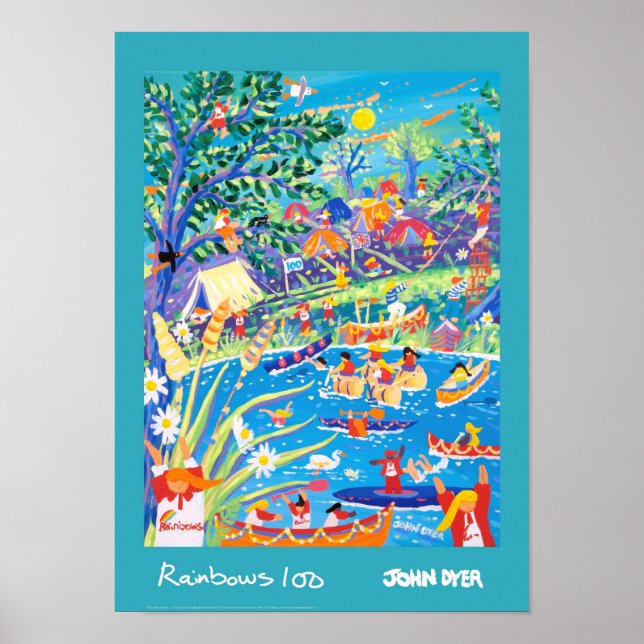 Poster d'art : Rainbows 100 Years of Fun ! (Devant)
