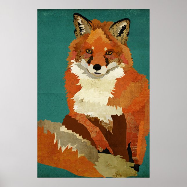 Poster d'art Red Fox (Devant)