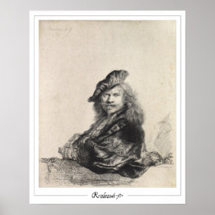 Poster d'art Rembrandt van Rijn Zedign #49