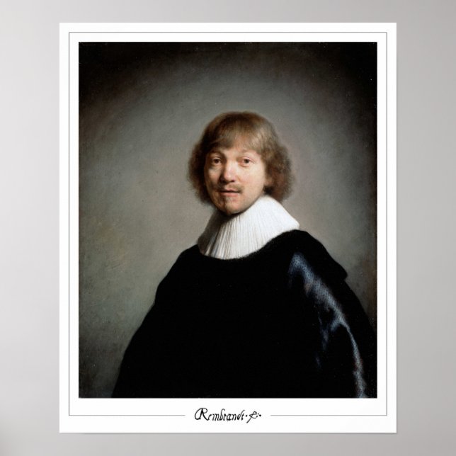 Poster d'art Rembrandt van Rijn Zedign #513 (Devant)