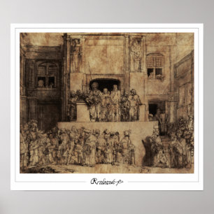 Poster d'art Rembrandt van Rijn Zedign #622