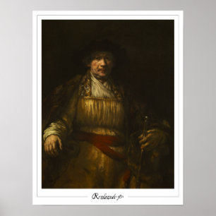 Poster d'art Rembrandt van Rijn Zedign #71