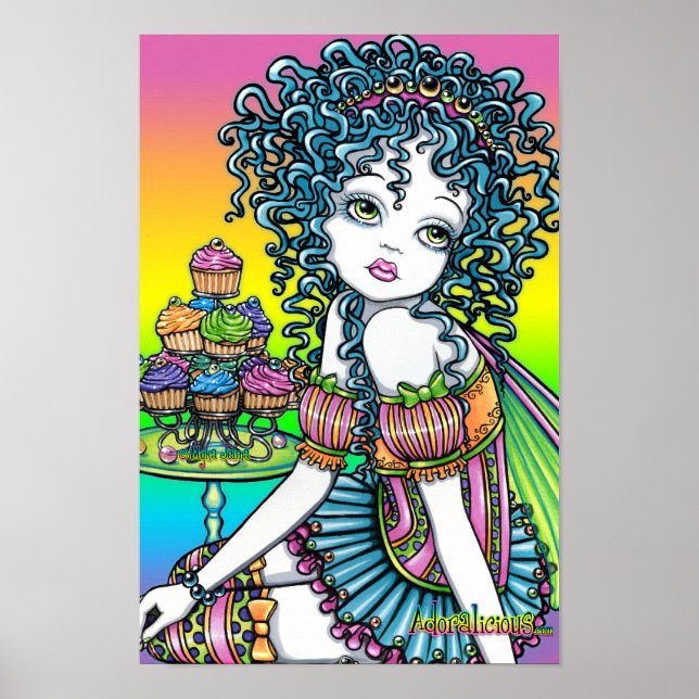 Poster d'art romantique de la coupe de beurre (Devant)