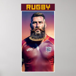 Poster d'art Rugby