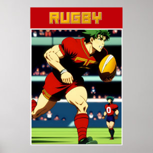 Poster d'art Rugby