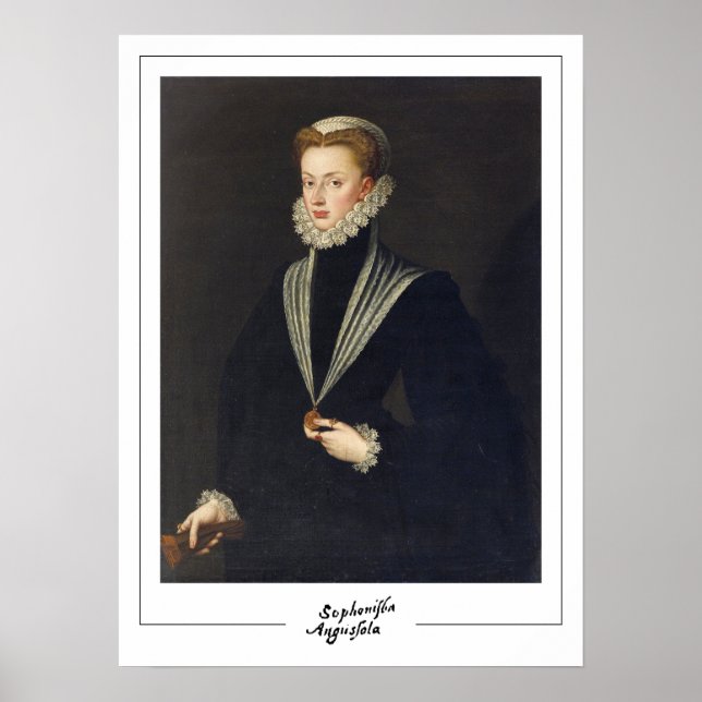 Poster d'art Sofonisba Anguissola Zedign #4 (Devant)