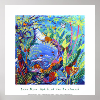 Poster d'art : Spirit of the Amazon Rainforest