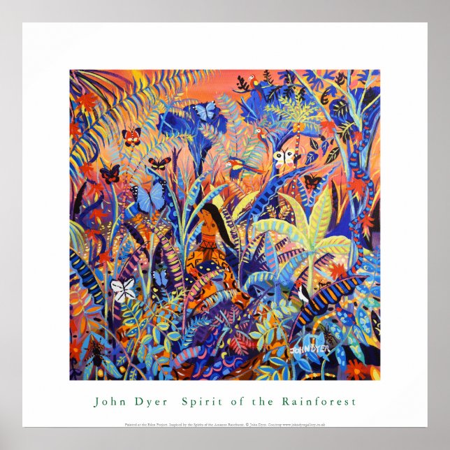 Poster d'art : Spirit of the Amazon Rainforest (Devant)