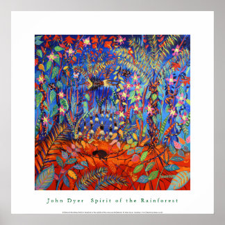 Poster d'art : Spirit of the Amazon Rainforest