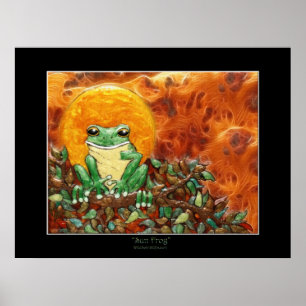 Poster d'art SUN FROG
