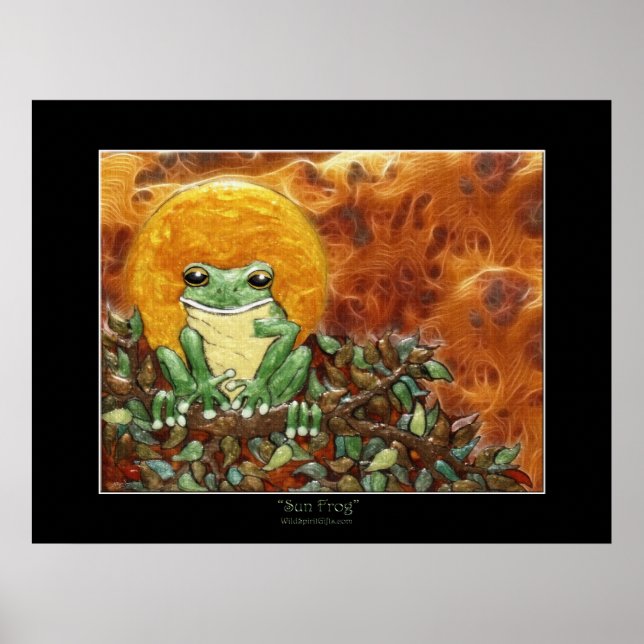 Poster d'art SUN FROG (Devant)