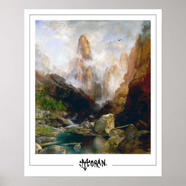 Poster d'art Thomas Moran Zedign #10 (Devant)