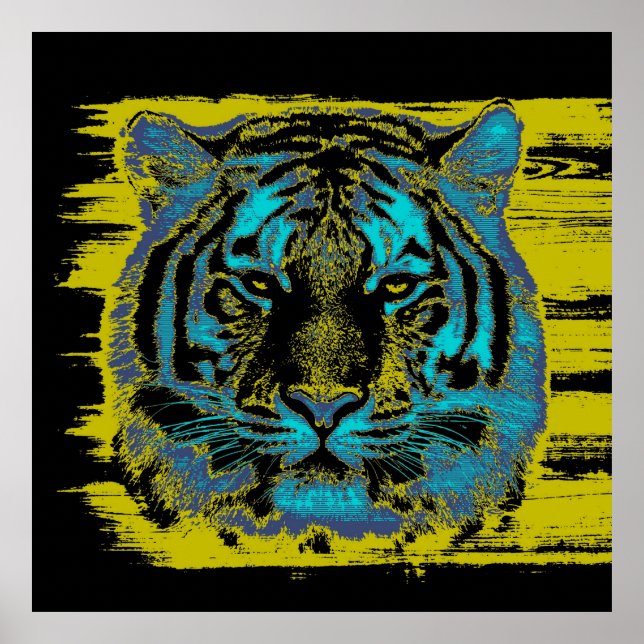 Poster d'art Tiger (Devant)