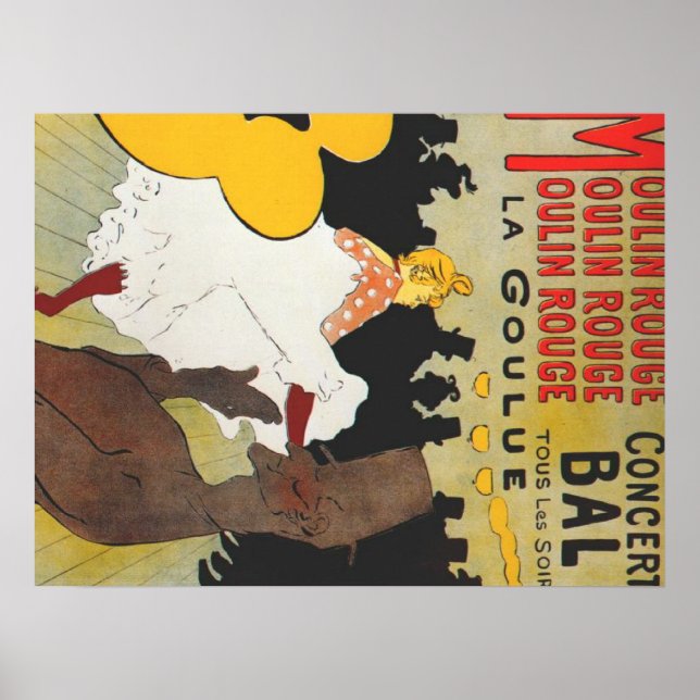 Poster d'art Toulouse Lautrec (Devant)