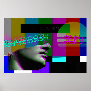 Poster d'art Vaporwave   Poster esthétique Vaporwa