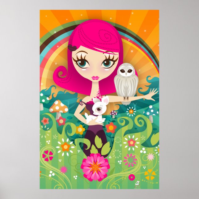 Poster d'art VelusaBerry (Devant)