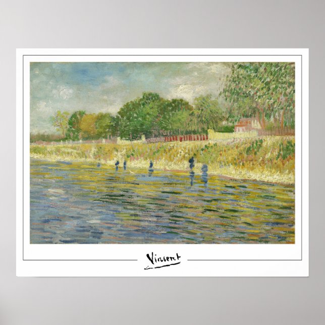 Poster d'art Vincent Van Gogh Zedign #12 (Devant)