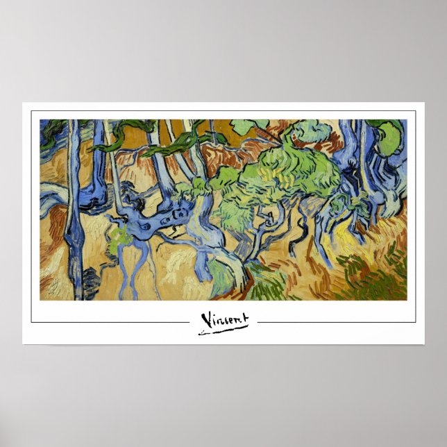 Poster d'art Vincent Van Gogh Zedign #14-2 (Devant)