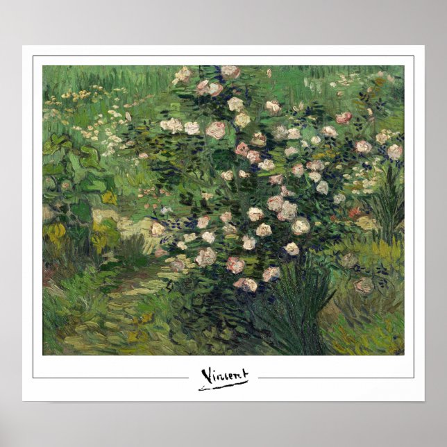 Poster d'art Vincent Van Gogh Zedign #15-2 (Devant)