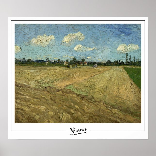 Poster d'art Vincent Van Gogh Zedign #16-2 (Devant)