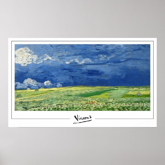 Poster d'art Vincent Van Gogh Zedign #19-3 (Devant)