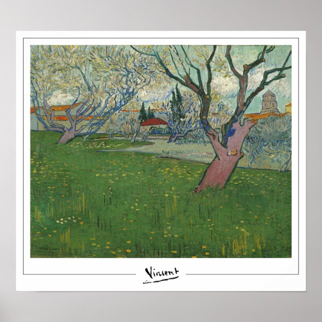 Poster d'art Vincent Van Gogh Zedign #24 (Devant)