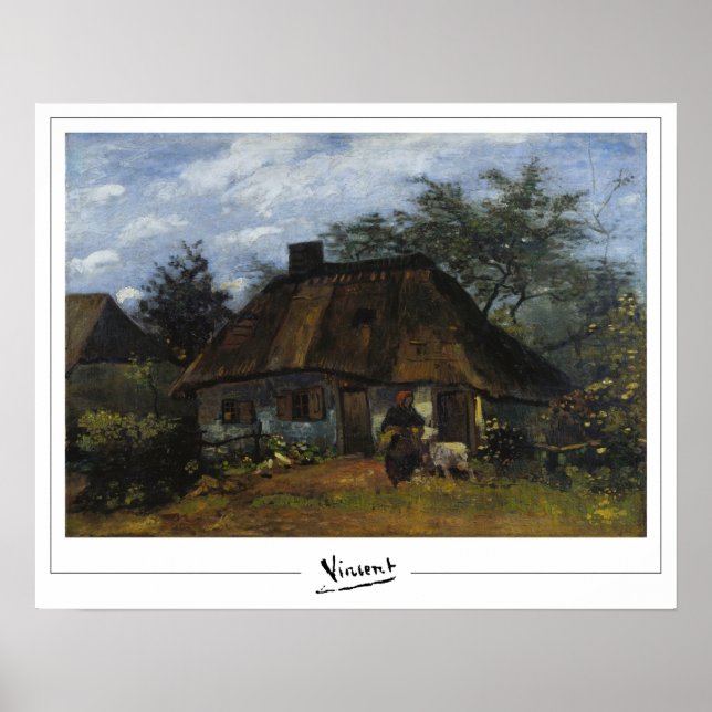 Poster d'art Vincent Van Gogh Zedign #24-2 (Devant)