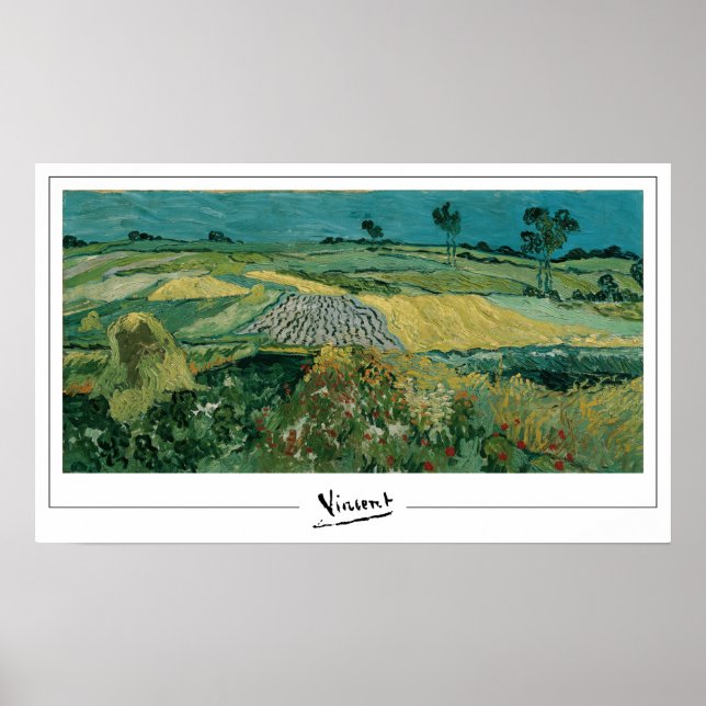 Poster d'art Vincent Van Gogh Zedign #25-3 (Devant)