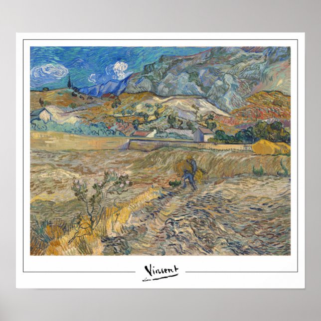 Poster d'art Vincent Van Gogh Zedign #26 (Devant)