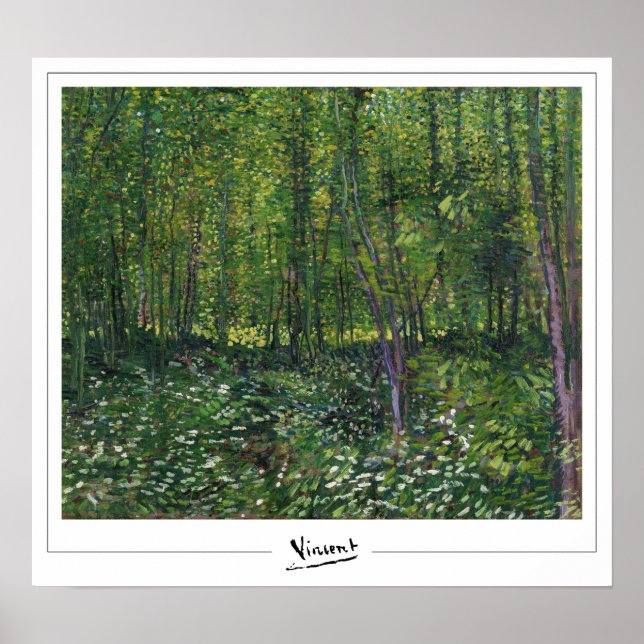 Poster d'art Vincent Van Gogh Zedign #31-3 (Devant)