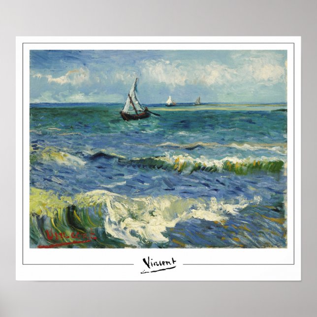 Poster d'art Vincent Van Gogh Zedign #32-3 (Devant)