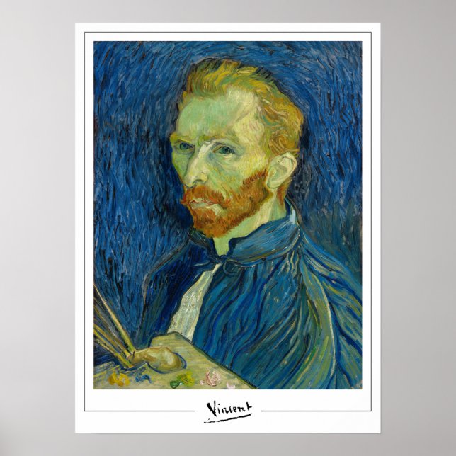 Poster d'art Vincent Van Gogh Zedign #33 (Devant)
