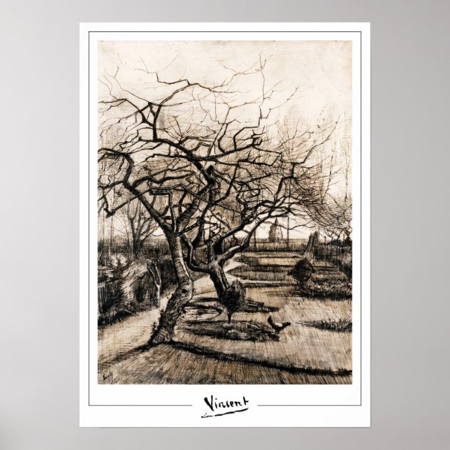 Poster d'art Vincent Van Gogh Zedign #389 (Devant)