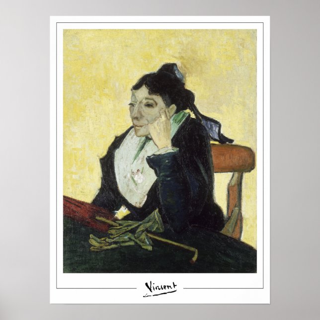 Poster d'art Vincent Van Gogh Zedign #3-3 (Devant)