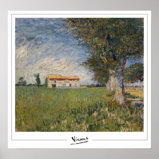 Poster d'art Vincent Van Gogh Zedign #47-3 (Devant)